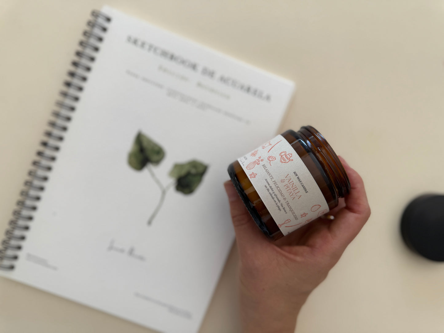 Kit 4 | Zen moment (Sketchbook + vela)