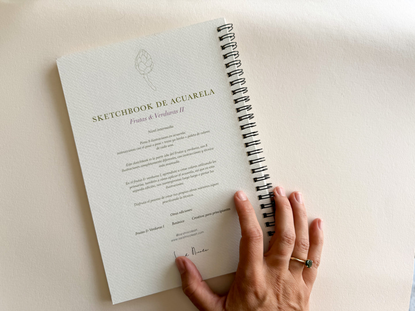 Sketchbook Frutas & Verduras II