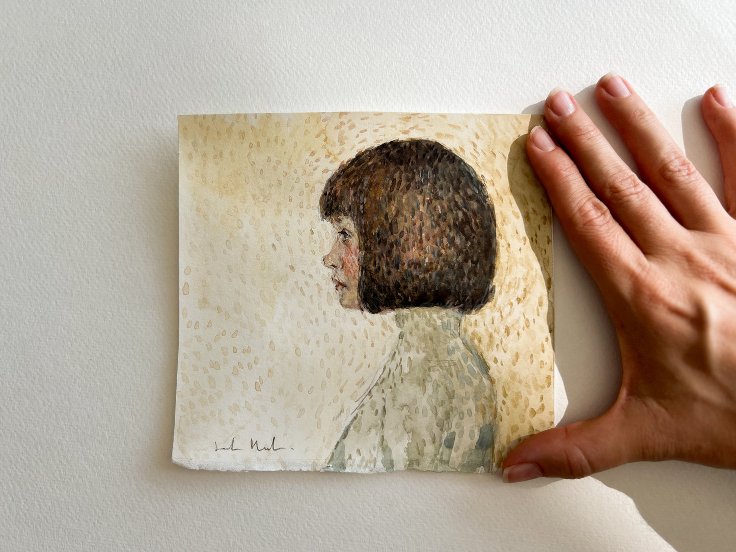 Estudio de obra de gustav Klimt