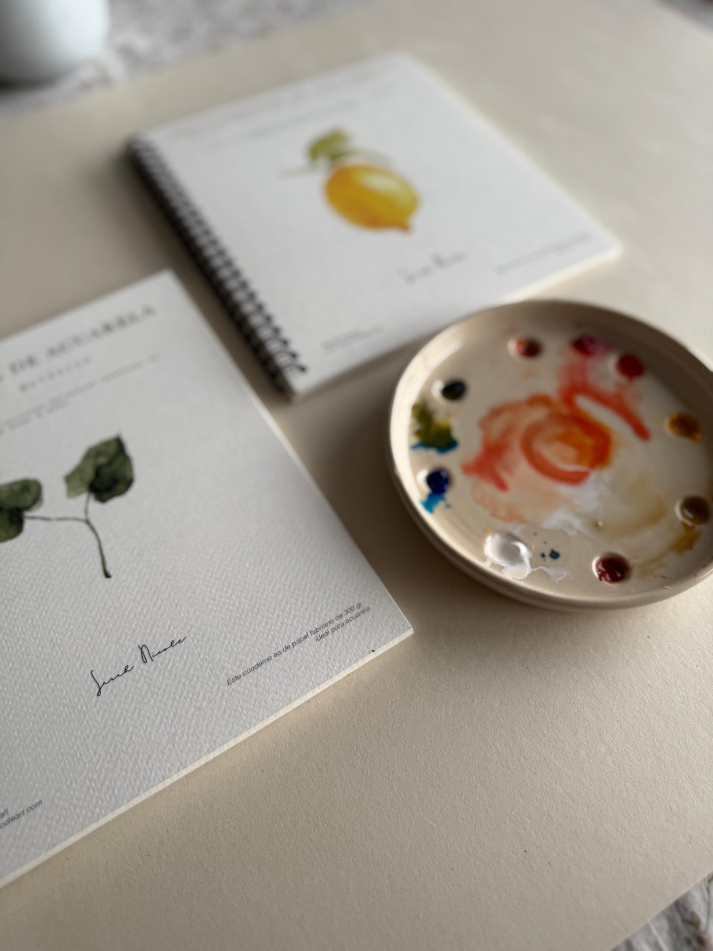 Kit 2 (Sketchbook + godete de acuarela)