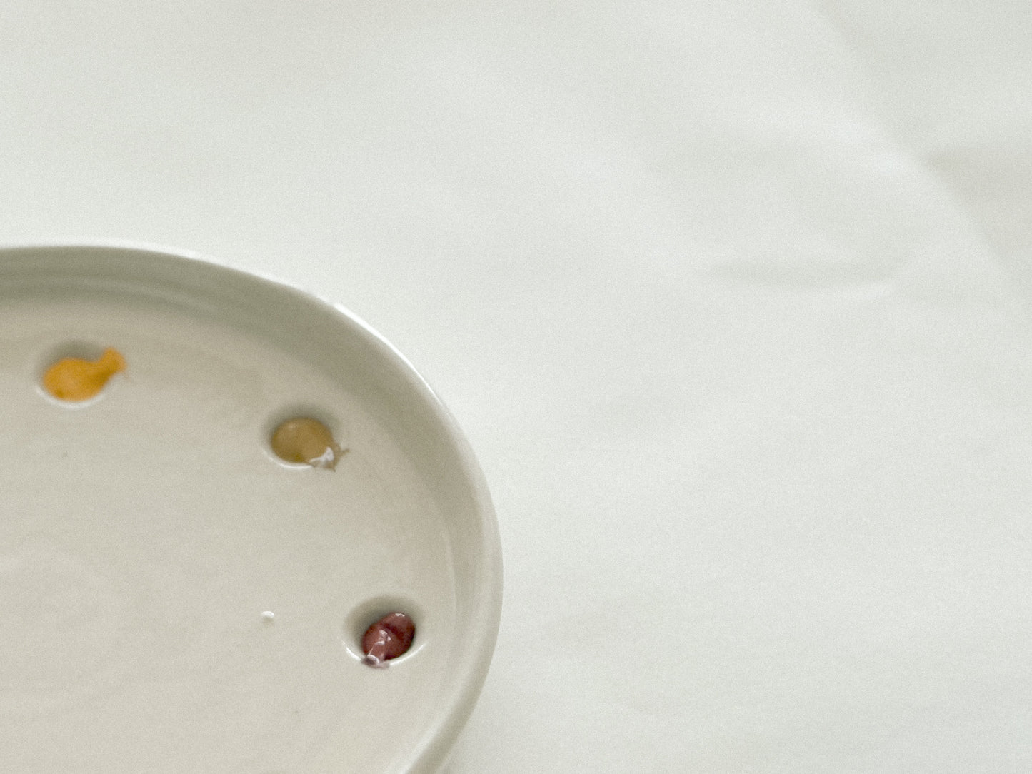 Paleta de cerámica/godete