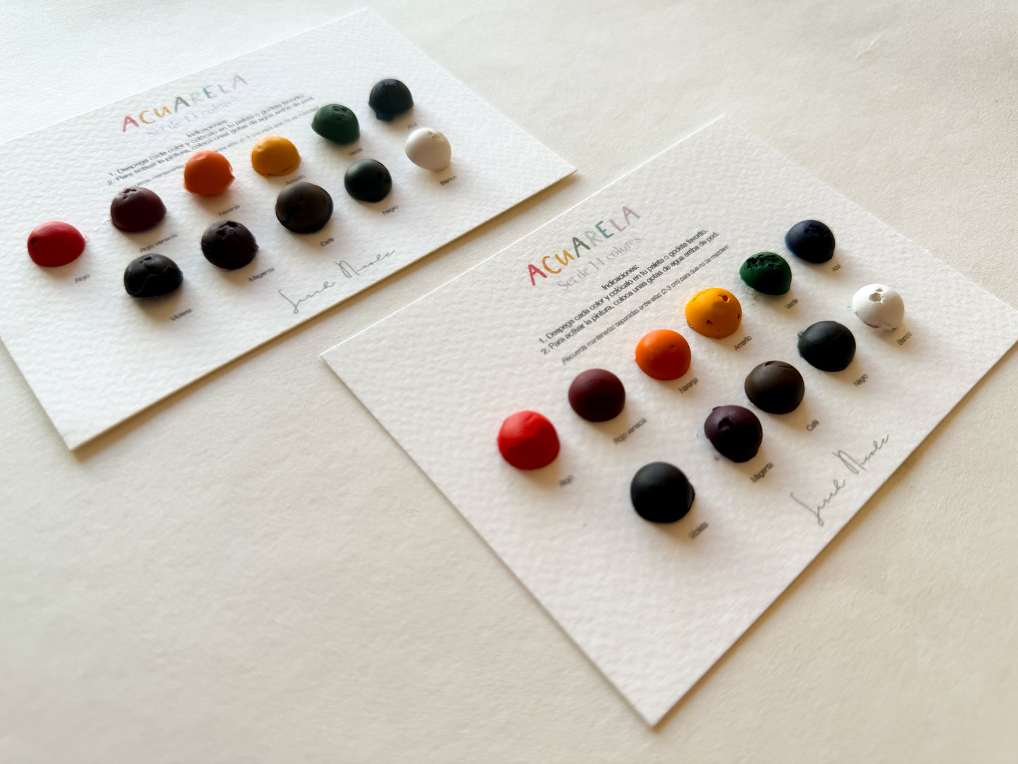 Acuarelas Rainbow (Set de 11 colores)