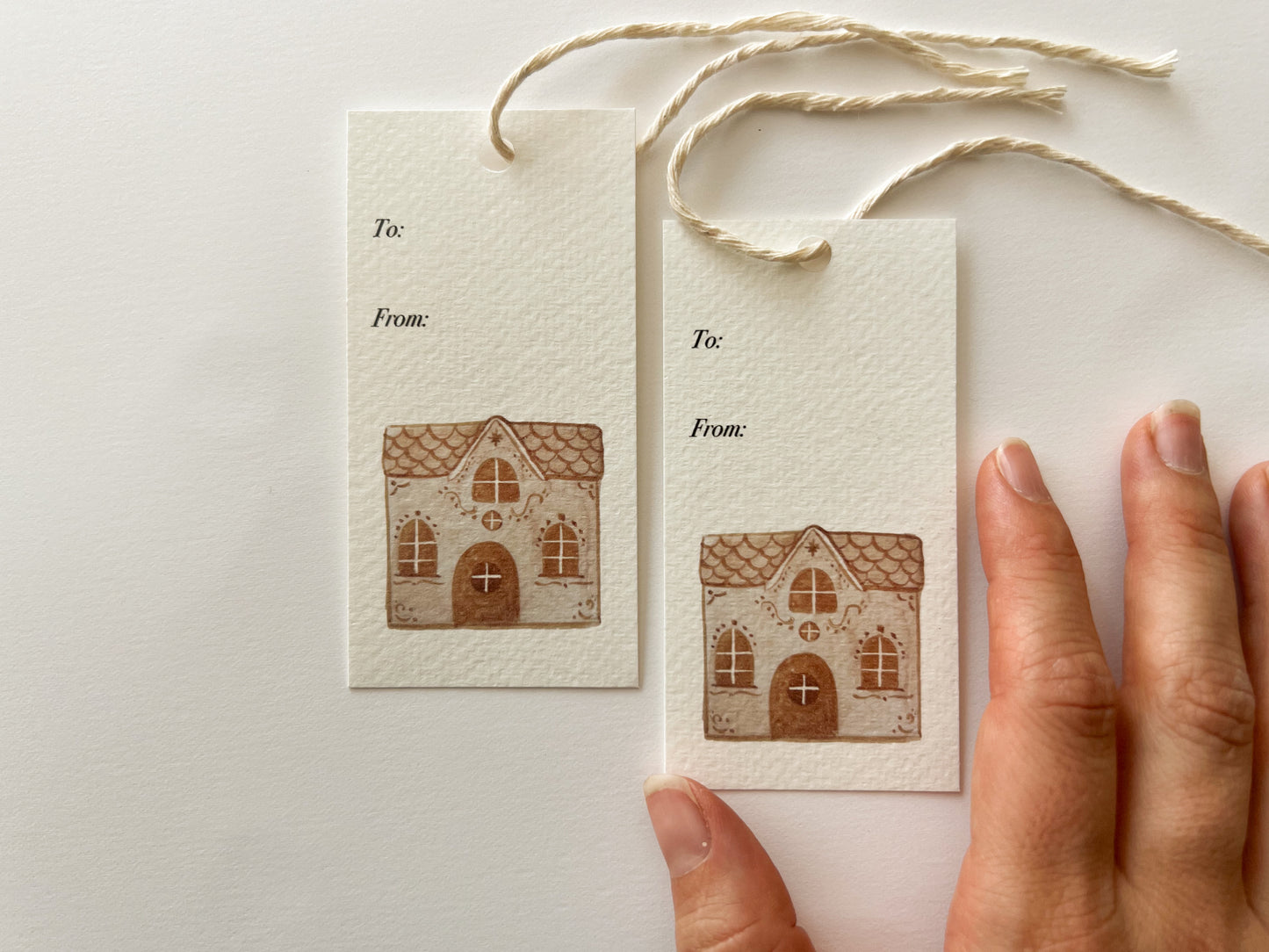 Tarjetas casita