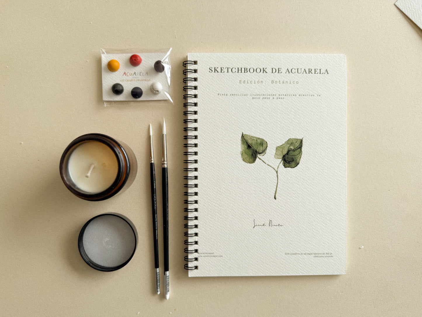 Kit 5 (kit 1 + vela aromática)