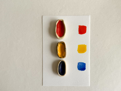 Mini cuencos de acuarela