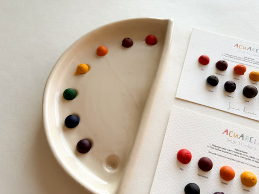 Kit básico 1.0| All you need (Sketchbook+acuarelas+pinceles+godete)
