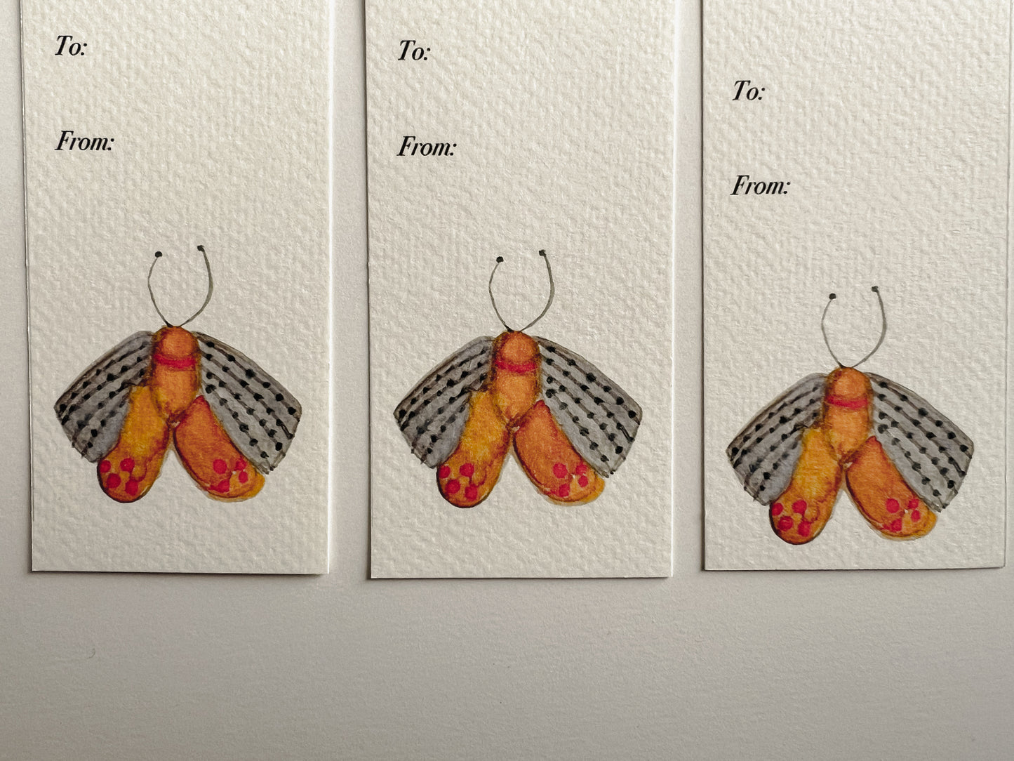 Tarjetas de mariposa