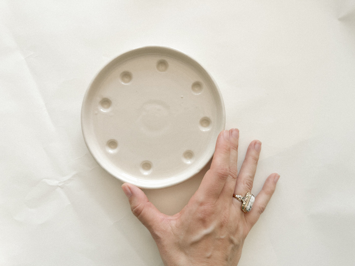 Paleta de cerámica/godete