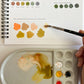 Sketchbook de acuarela: Frutas & verduras