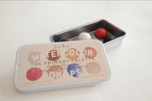 Primary set | Acuarelas de los colores primarios